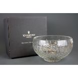 A boxed Waterford crystal nocturn fruit bowl, Dia. 20cm.