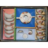 A 1960's child's porcelain tea set.