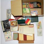 A quantity of vintage playing cards.