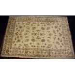 An Afghan Chubi hand knotted wool rug, size 177 x 123cm.