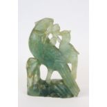A 19th Century Chinese carved fluorite figure, H. 7cm.