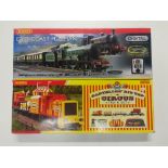 A Hornby 00 gauge East Coast Pullman and Bartello's Big Top Circus set.