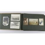 An album of First World War and other photographs.