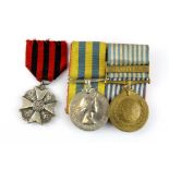 Two medals, one for Korea for the United Nations, and a 22266751 BDSM. D. R. Edwards KSLI duplicate,