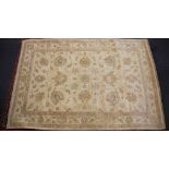 An Afghan Chubi hand knotted wool rug, size 178 x 120cm.