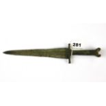 Antiquities Interest. An early bronze short sword, L. 28cm.