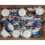 A large quantity of Royal Doulton British Airways coffee cups.