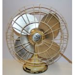 A vintage Veritys Fans Ltd table fan, H. 38cm.