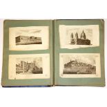 An album of 19th century Essex engravings.