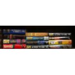 Fourteen books by Wilbur Smith including 'Rage' and 'The Angels Weep'.