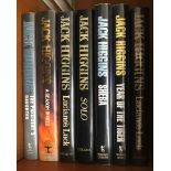 Seven first edition books by Jack Higgins.