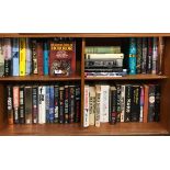 A large quantity of good books including books by Michael Crichton and Stephen Baxter.
