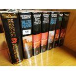 Six hardback books from the 'Mars Chronicles' by Kim Stanley Robinson including some duplicates