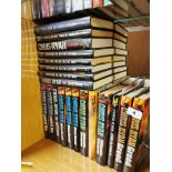 Twenty hardback novels by Chris Ryan including multiple duplicates and eight copies signed by the