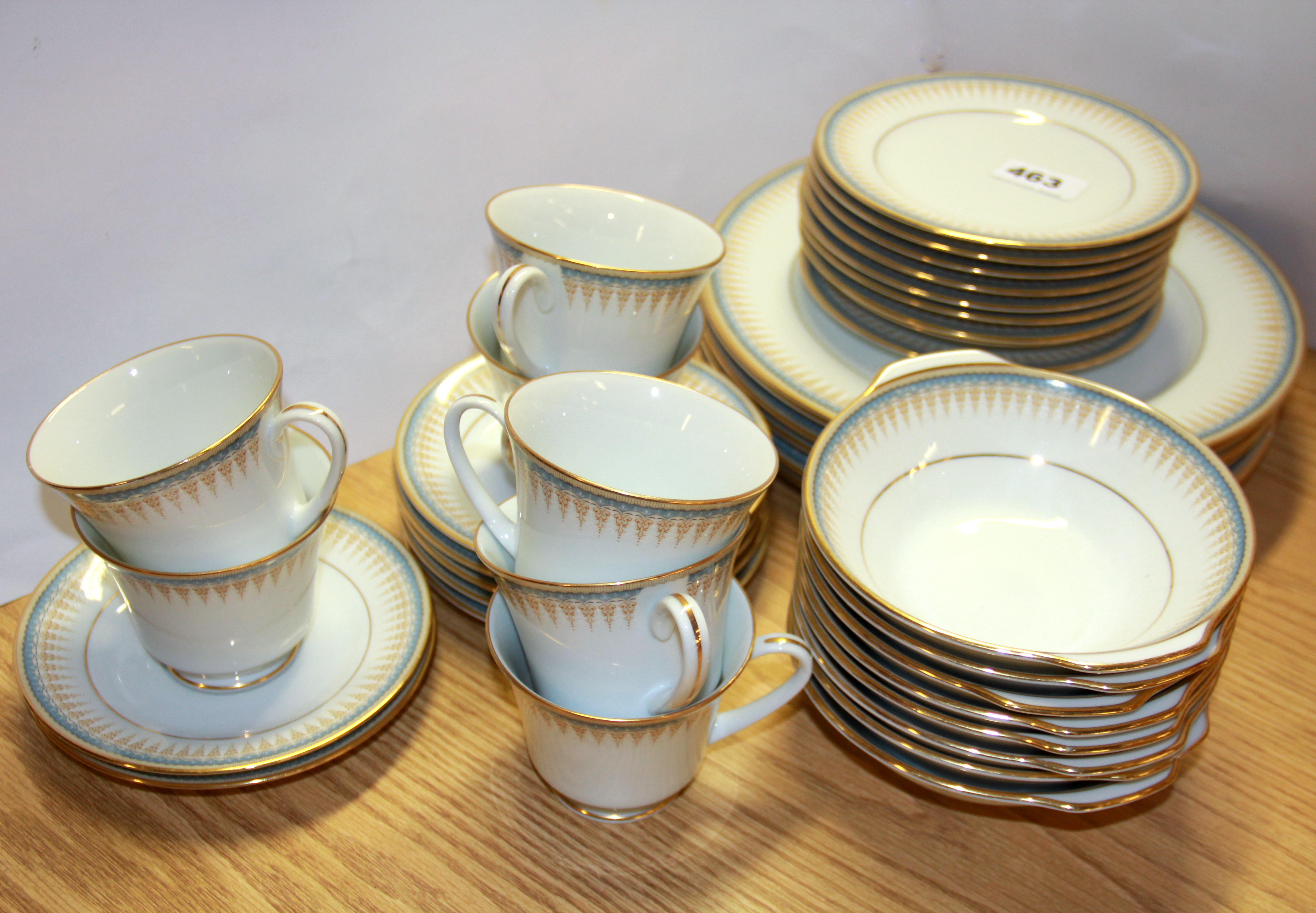 An extensive Noritake porcelain tea and dinner service.