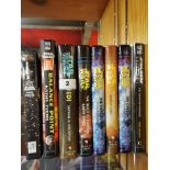 Eight hardback books of stories from the Star Wars Universe by Gary Jenkins, Kathy Tyers and many