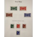 An album of good British stamps.