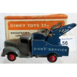 Dinky Toys 25X, a Commer breakdown lorry.