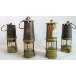 A Brown Brothers (Duco) miner's safety lamp,