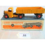 Dinky Super Toys, a Bedford articulated lorry, no. 521 (boxed).
