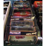 Two Maisto special edition toy cars, to include: Mercedes Benz 190 SL and a Jaguar XJ220,