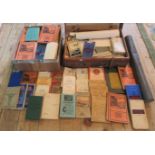 A large collection of antique and vintage cyclist and other related road maps.