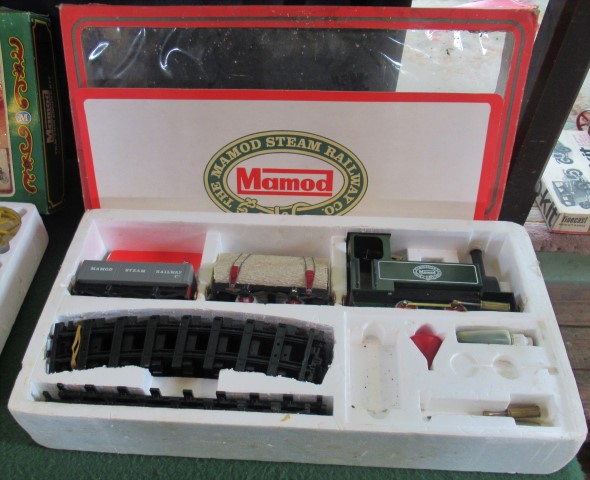 The Mamod Steam Railway Company kit, in original box.
