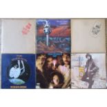 A collection of six miscellaneous vinyl LP's,