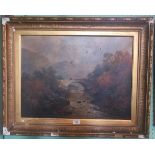 Richard Herd, a late 19th/early 20th century gilt framed oil on canvas,