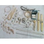 A quantity of miscellaneous items, to include: gold, silver,