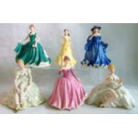 A Coalport figurine 'Sentiments Thinking of You',