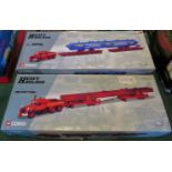 Two Corgi Heavy Haulage sets, Northern Island Carriers, together with Siddle C.