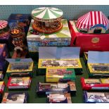 An extensive collection of fairground and circus related toys and models,