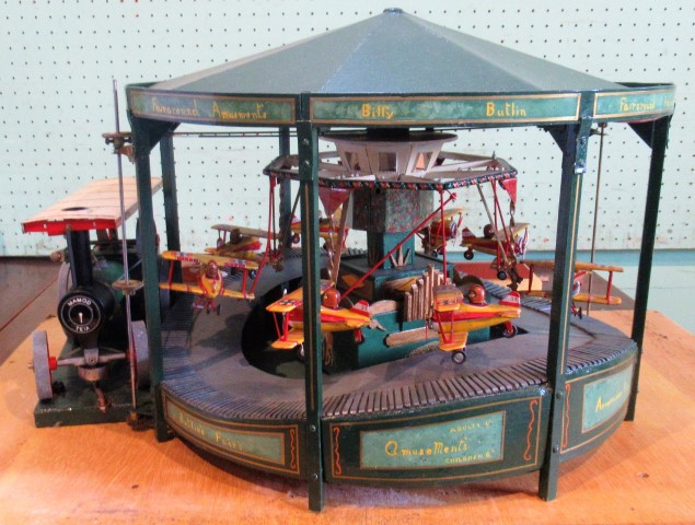 A Mamod steam driven aviation fairground carousel. - Image 2 of 2