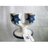 A Troika pottery double egg cup.
