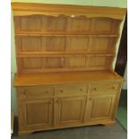 A contemporary pine dresser,