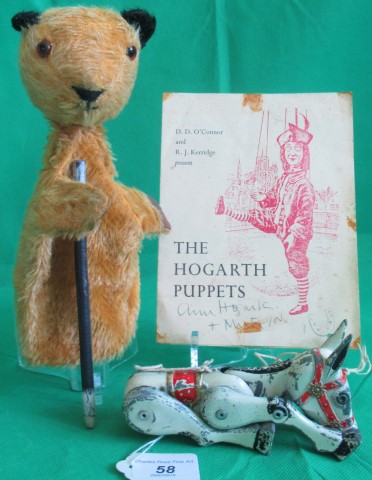 An early Sooty puppet,