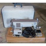 An electric sewing machine