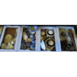 Four boxes of miscellaneous china, to include: tea services, tureens, meat plates,