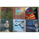 Five vinyl LP's relating to Mike Oldfield, comprising: Five Miles Out, Tubular Bells, Incantations,