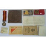 A collection of military items relating to the Ashby family,