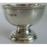 An early 20th century hallmarked bowl, London 1912.