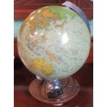 A small contemporary globe.