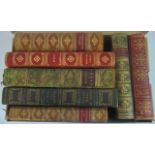 Seven books in good quality prize bindings, to include: Captain Cook's Voyages Around The World,