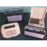 A collection of four miscellaneous radios, to include: Hacker, Roberts Radio,