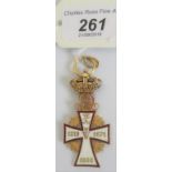 Denmark, Order of the Dannebrog Commanders neck badge, Christian + issue (1912-1947),