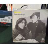 Approximately 100, 45 rpm records to include Yoko Ono, The Sex Pistols, The Specials,