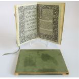 Alfred Lord Tennyson, a Kelmscott press edition of Tennyson's Maud in slip case.