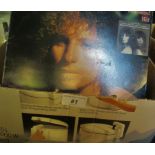 Approximately 50 vinyl LP's to include Barbara Streisand, John Denver, Dionne Warwick, Paul Young,