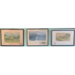 Snaffles, a collection of three framed and glazed coloured lithographs.